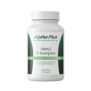 metyl b komplex 100 kapslar alpha plus