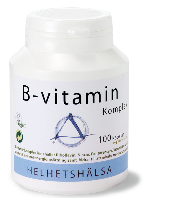 b-vitamin komplex 100 kapslar