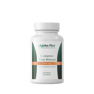 c vitamin time release 60 tabletter alpha plus