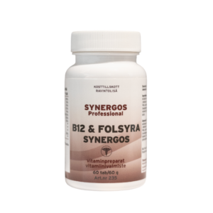 b12 folsyra synergos 60 tabletter egenvårdspoolen
