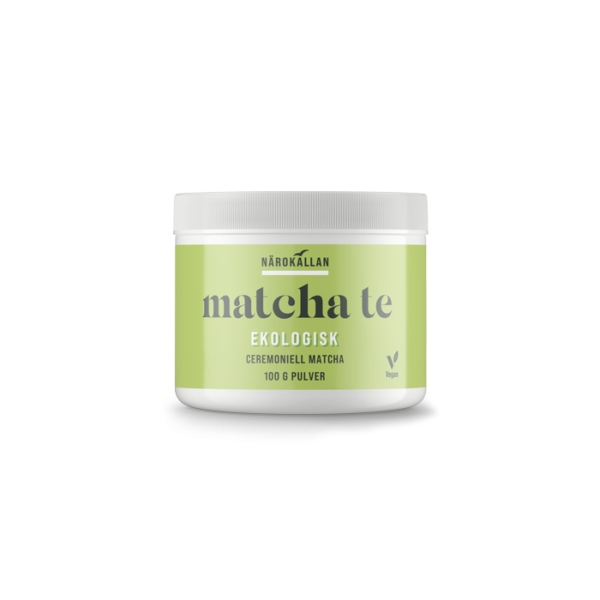 matcha te 100 gram pulver närokällan