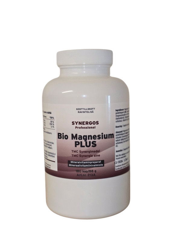 bio magnesium plus 180 kapslar egenvårdspoolen