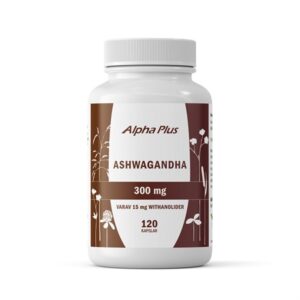ashwaganda 120 kapslar alpha plus 300 mg