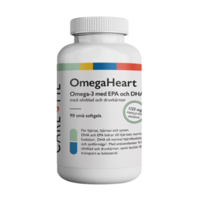 omegaheart omega-3 careme 90 kapslar