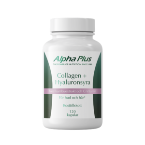 collagen hyaluronsyra 120 kapslar alpha plus