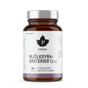 mjölksyrabakterier 12 md 60 kapslar pureness