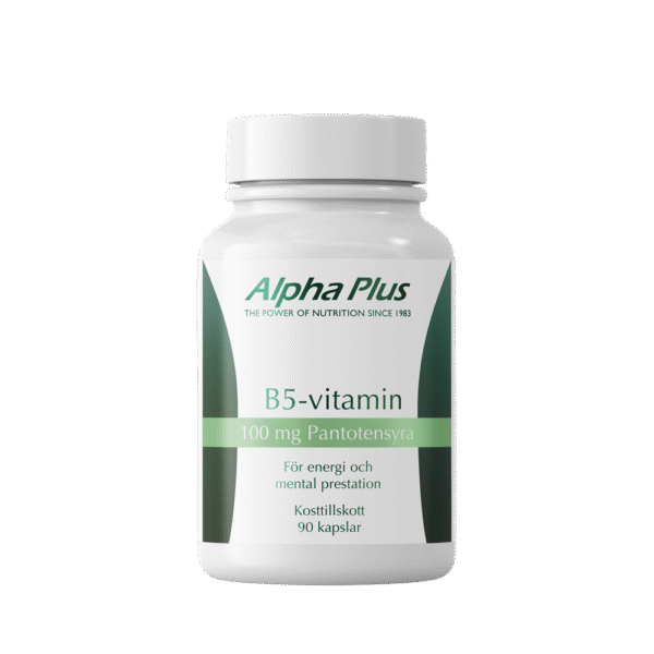 b5 vitamin 90 kapslar alpha plus