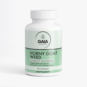 horny goat weed 60 kapslar gaia supplements