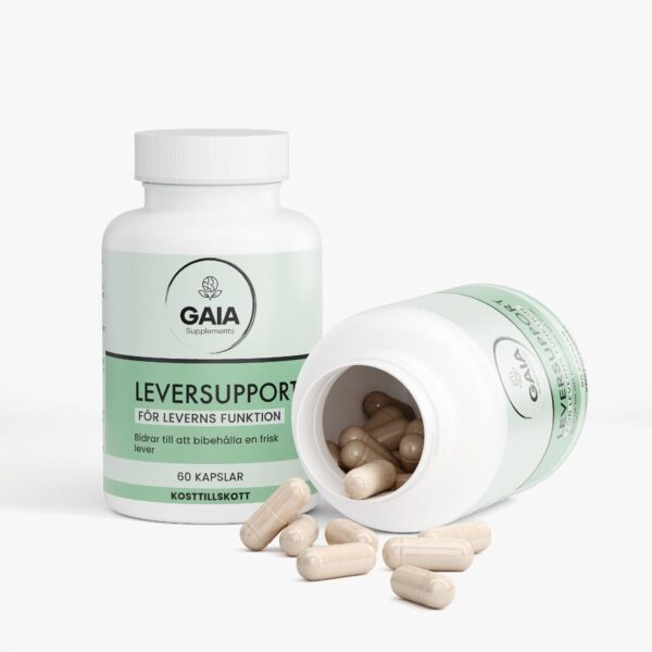 Gaia Supplements Leversupport 60 kapslar - Bild 2