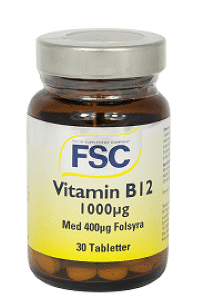 vitamin b 12 30 tabletter fsc