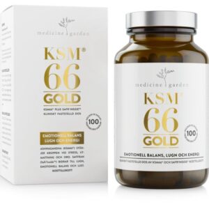 ksm 66 gold 100 kapslar medicine garden