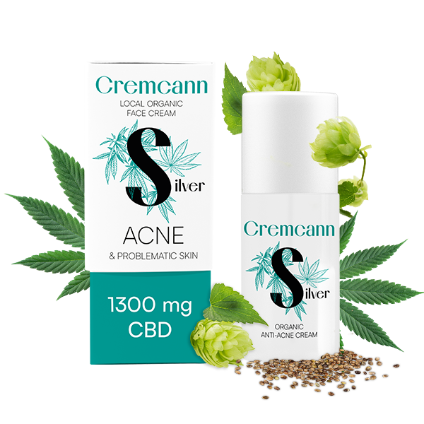 cremcann silver 1300 mg cbd ekologisk ansiktskräm 30 ml annabis