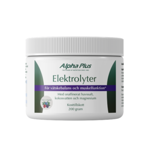 elektrolyter 200 gram skogsbär alpha plus